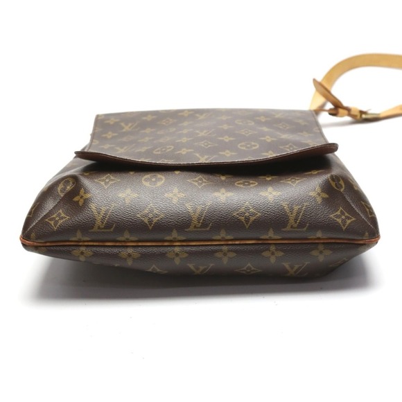 LOUIS VUITTON Brown Monogram Canvas Shoulder Bag - Picture 4 of 16